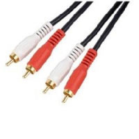 Nilox Audio 1m 2x RCA M/M (07NXAU01RC201)
